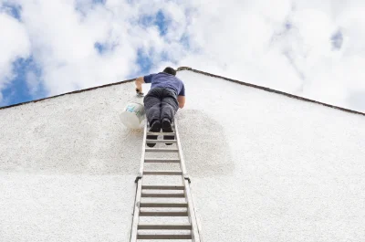 Peinture extérieure à Ygrande — façades et ravalement